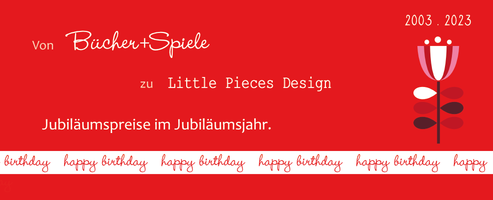 Happy Birthday. 2003 bis 2023 Jubiläum