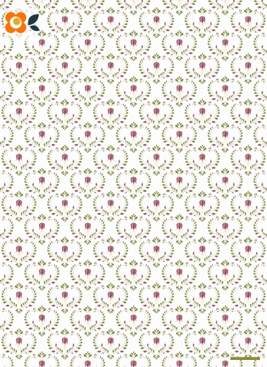 Geschenkpapier Blumenherz
