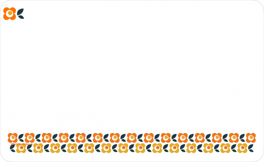 Frühstücksbrettchen Glückliche Sechziger