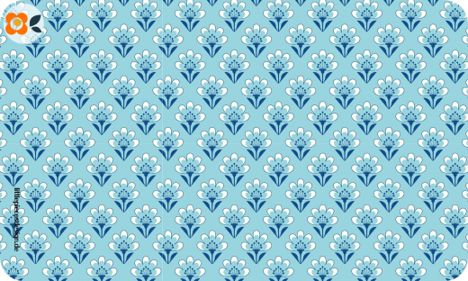 Frühstücksbrettchen Wasserblüten