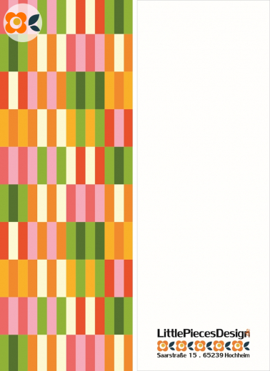 Lesezeichen Blockstreifen