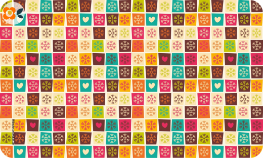 Frühstücksbrettchen Weihnachtskaro