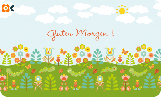 Frühstücksbrettchen Guten Morgen