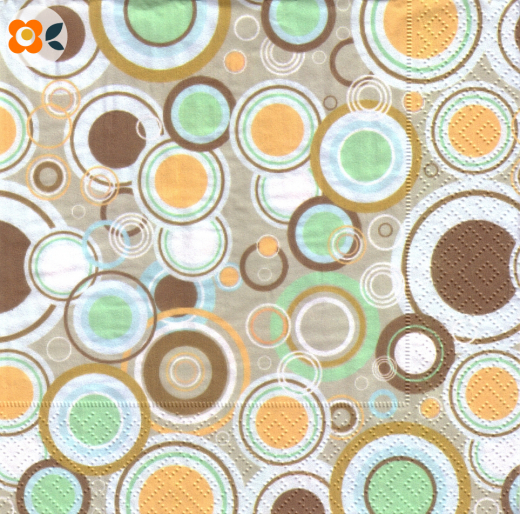 Lunchservietten Hello Seventies