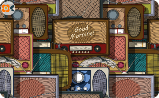 Frühstücksbrettchen Good Morning