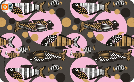 Frühstücksbrettchen Fischverkehr