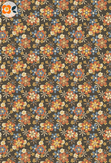 Geschenkpapier Flower-Power Gänseblümchen