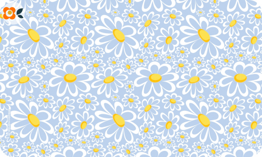 Frühstücksbrettchen Verträumte Gänseblümchen