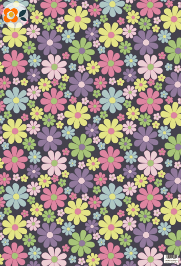 Geschenkpapier Flowers