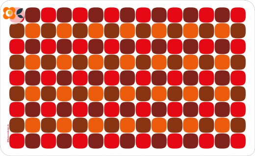 Frühstücksbrettchen 70er Karos