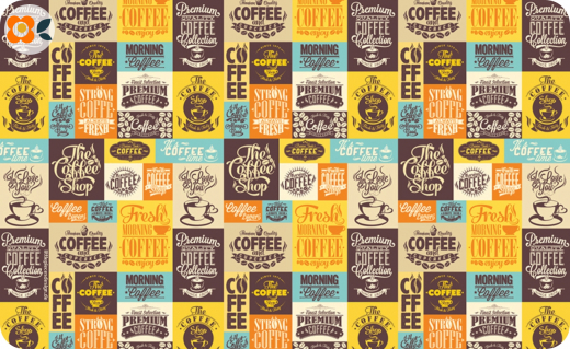 Frühstücksbrettchen Coffee Time