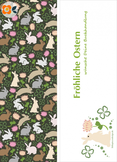 Lesezeichen Fröhliche Ostern, Buchhandlung