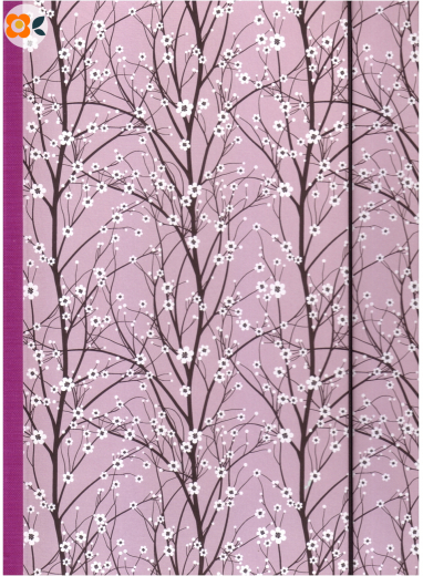 Sammelmappe Cherry Blossom, Hellrosa