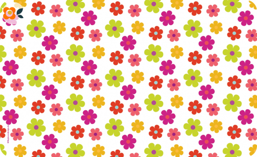 Frühstücksbrettchen Sommerblümchen