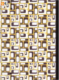 Sammelmappe 70er Retro-Quader