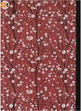Sammelmappe Cherry Blossom, Dunkelrot