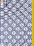 Sammelmappe Vierpaß, blau