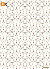 Geschenkpapier Blumenherz