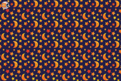 Geschenkpapier Gute Nacht, Mond und Sterne
