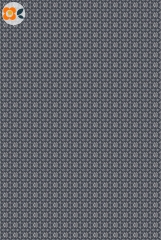 Geschenkpapier Landhaus, blau
