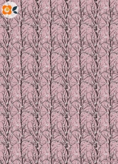 Geschenkpapier Kirschblüte auf Rosa