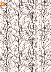 Geschenkpapier Kirschblüten, rosa