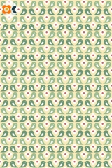 Geschenkpapier FinDrop, Bird mint
