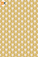 Geschenkpapier FinDrop, Bird yellow