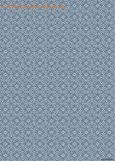 Geschenkpapier Arabesque, blau
