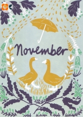 Postkarte 11/ November, Folklore