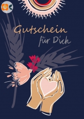 Postkarte Gutschein für Dich, christliche Fest