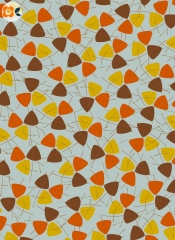 Geschenkpapier 40er Retro-Dreiecke