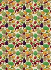 Geschenkpapier Veggies (Jubiläum)