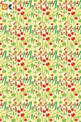 Geschenkpapier Gemüsegarten