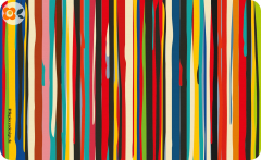 Frühstücksbrettchen Tropfende Farbe