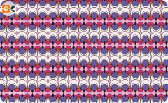 Frühstücksbrettchen Retrotropfen