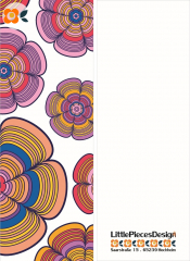 Lesezeichen Funky Flower-Power