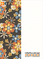 Lesezeichen Flower Power-Gänseblümchen