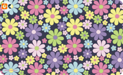 Frühstücksbrettchen Flowers