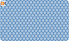 Frühstücksbrettchen Hawaiianische Blüten