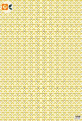 Geschenkpapier Skandinavisches Blumen Retro