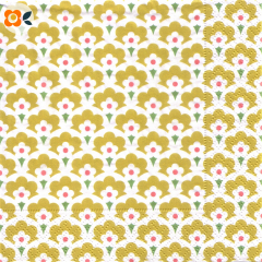 Lunchservietten Skandinavisches Blumen Retro