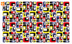 Frühstücksbrettchen Bauhaus