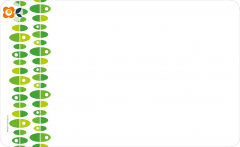 Frühstücksbrettchen Retro-Ovale, grün