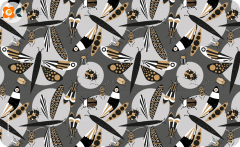 Frühstücksbrettchen Tumult der Insekten