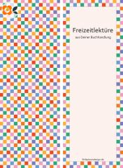 Lesezeichen Freizeitlektüre, Picknickdecke