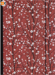 Sammelmappe Cherry Blossom, Dunkelrot