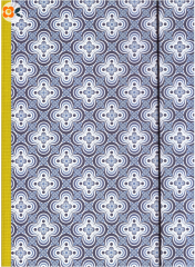 Sammelmappe Vierpaß, blau