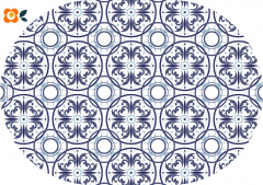 Frühstücksbrettchen Azulejos Dekor